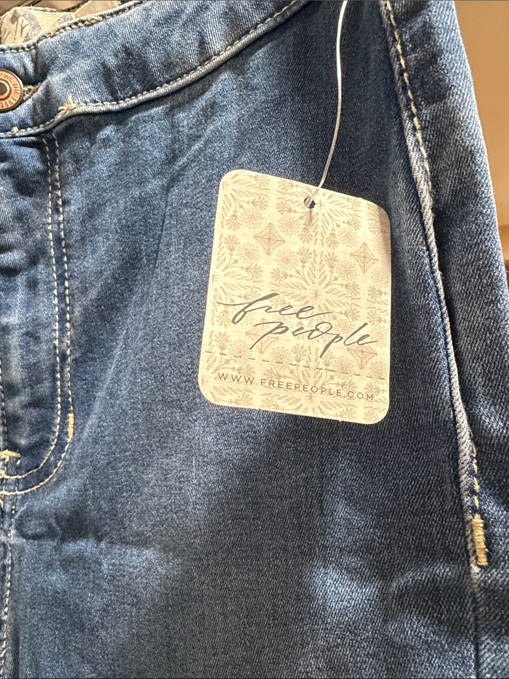 Free People We The Free Just Float On Flare Jeans High-Rise Wide Flare Jeans - Picture 6 of 9